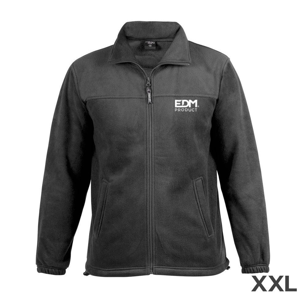 CHAQUETA POLAR FLEECE 280g/m² CON CREMALLERA TALLA-XXL