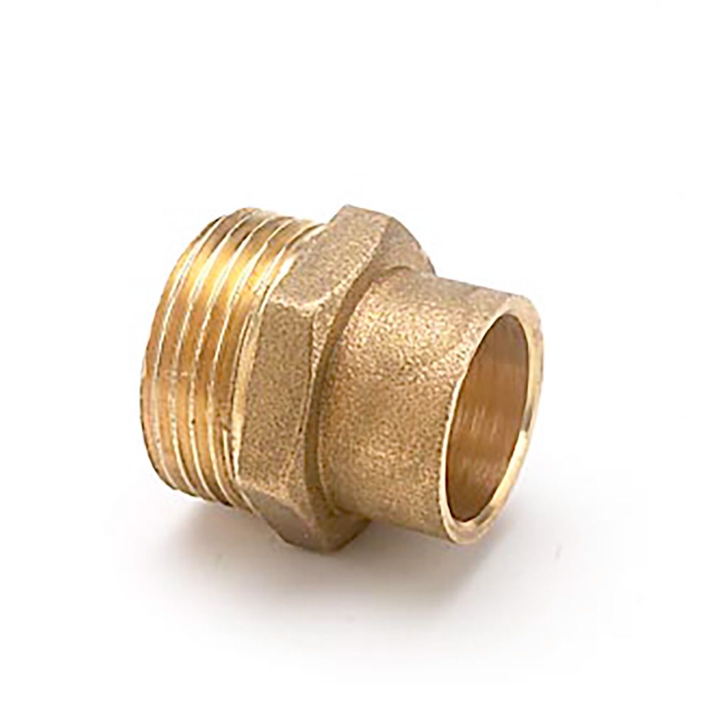 ENTRONQUE M 243 1/2" x 15 mm LATÓN