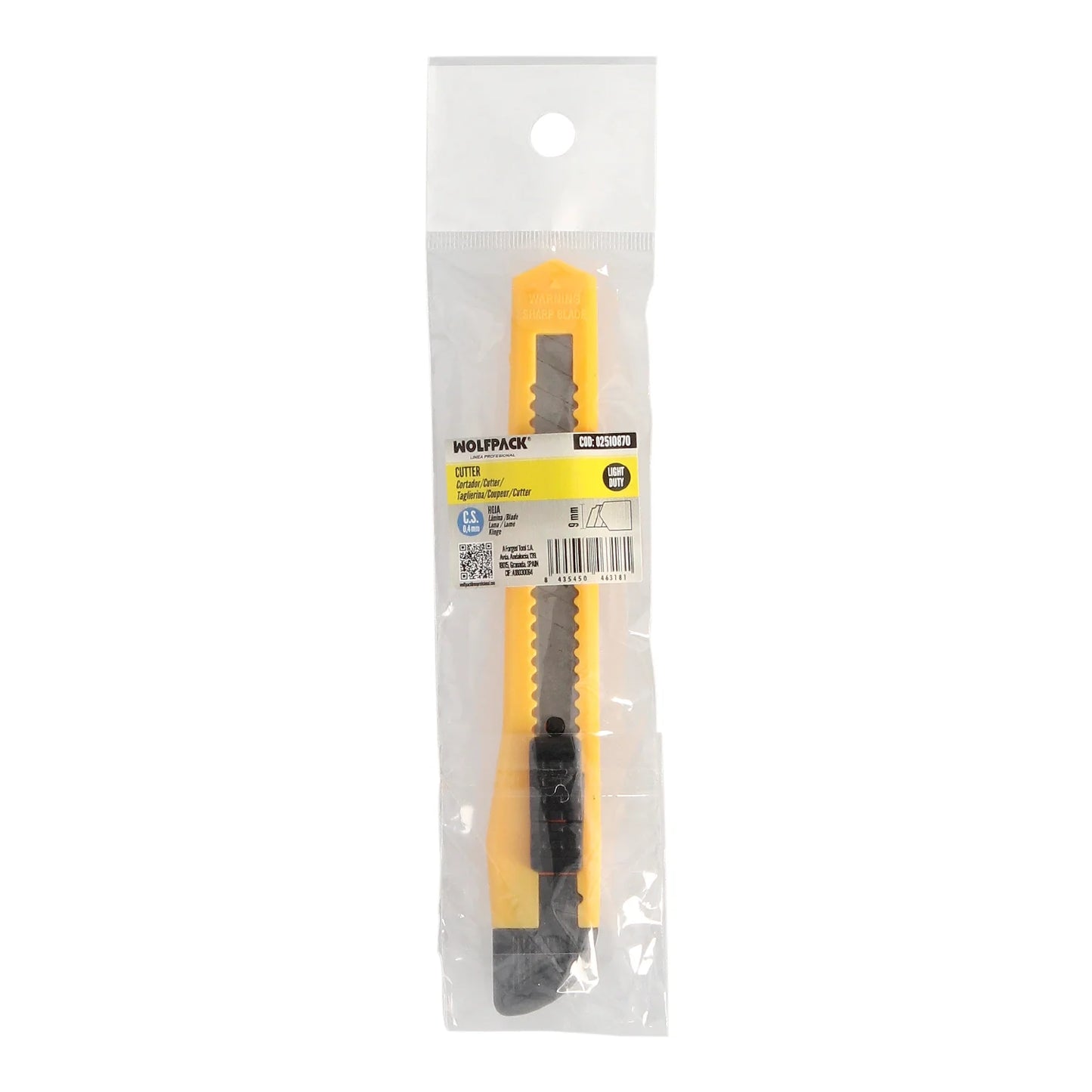 Cutter Eco Con Hoja De 9 mm