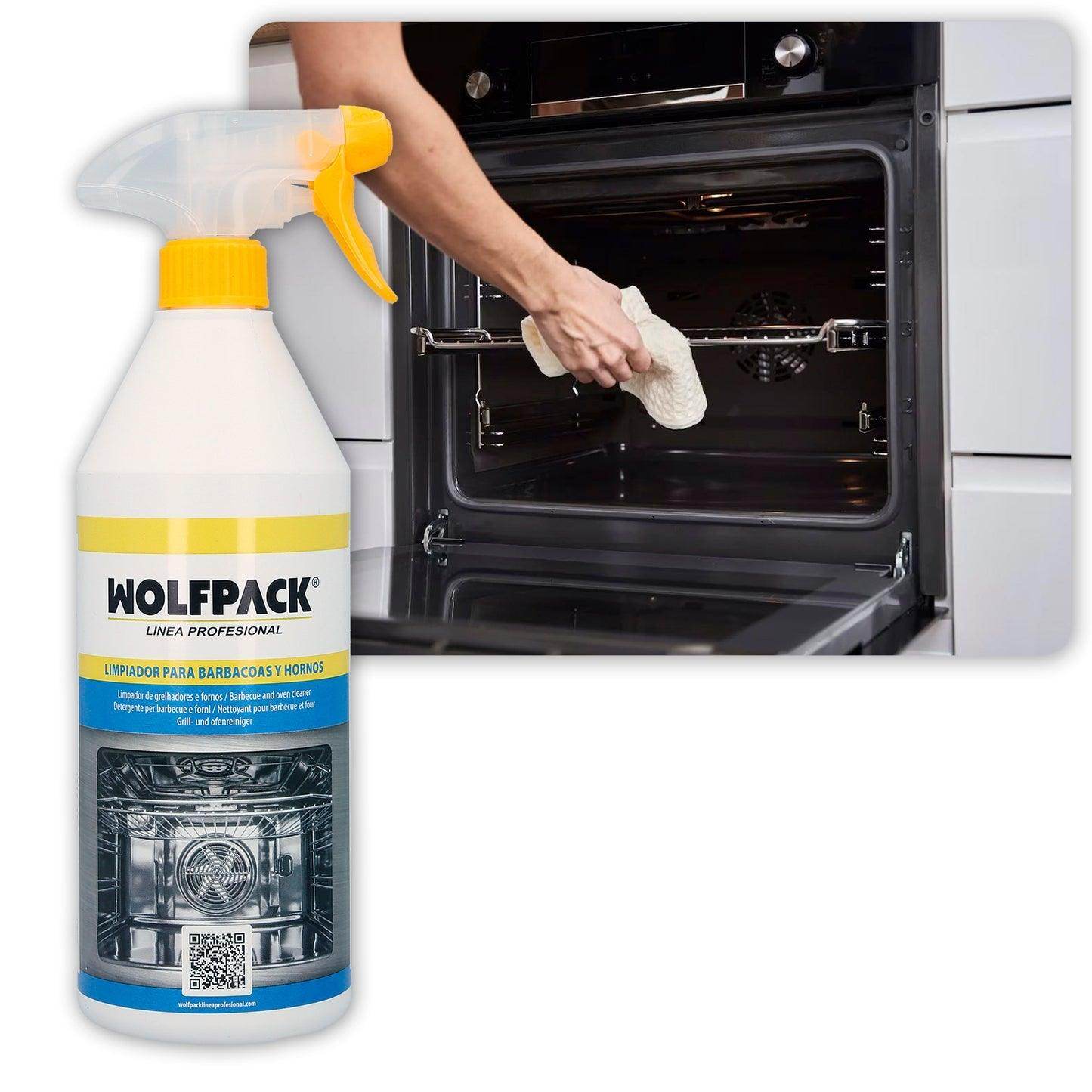 Limpiador para Barbacoas y Hornos 750ml Wolfpack - Pinturas y Tarimas Ideas