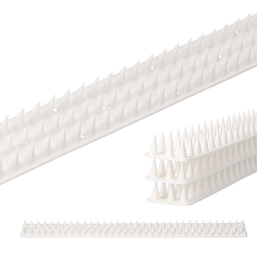 DISUASORIO PARA GATOS, PVC, COLOR BLANCO; 50 cm, 6 uds