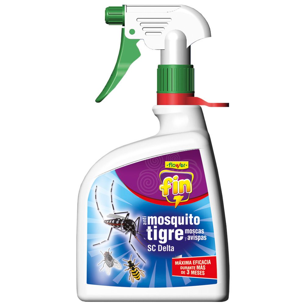 INSECTICIDA FIN MOSQUITO TIGRE PISTOLA PULVERIZADORA 1010 ml