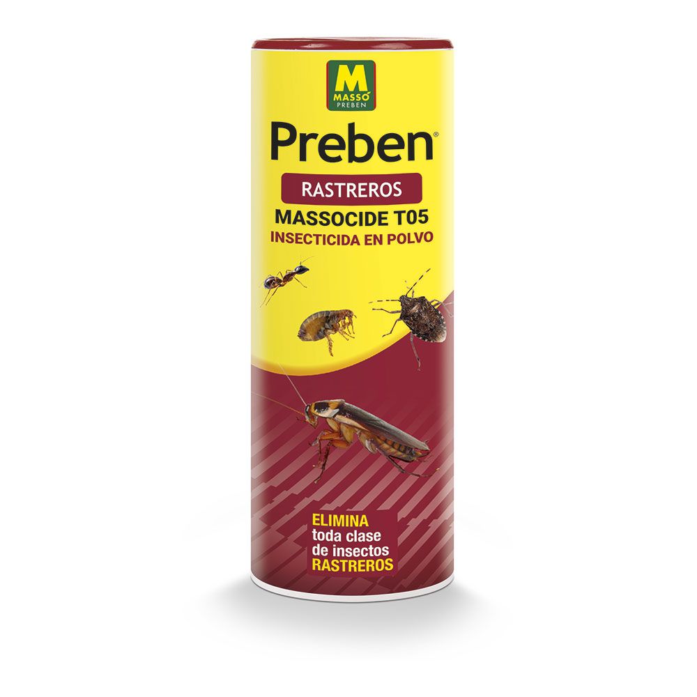 INSECTICIDA EN POLVO PARA INSECTOS RASTREROS 500 g