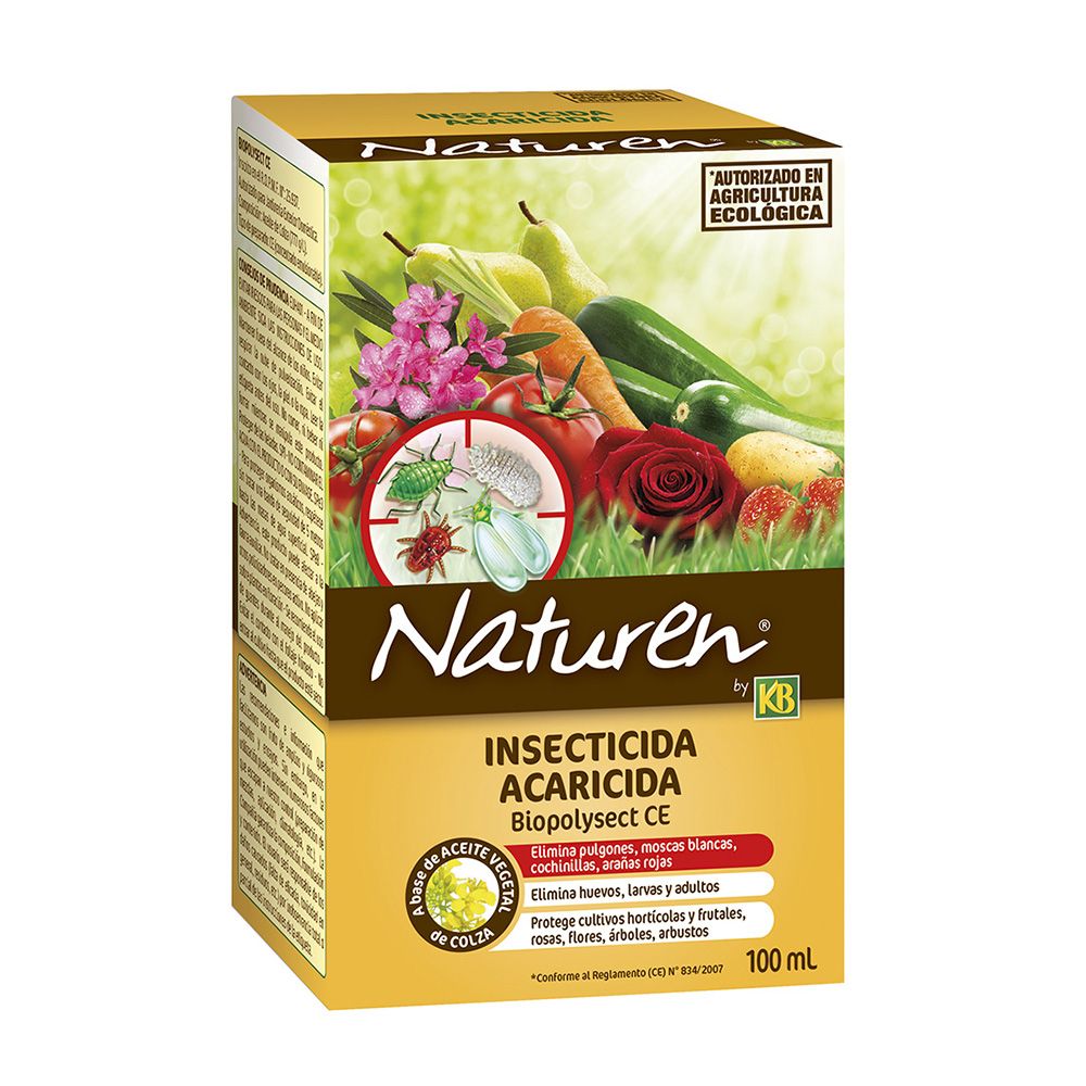 KB NATUREN INSECTICIDA ACARICIDA CONCENTRADO A DILUIR 100 ml