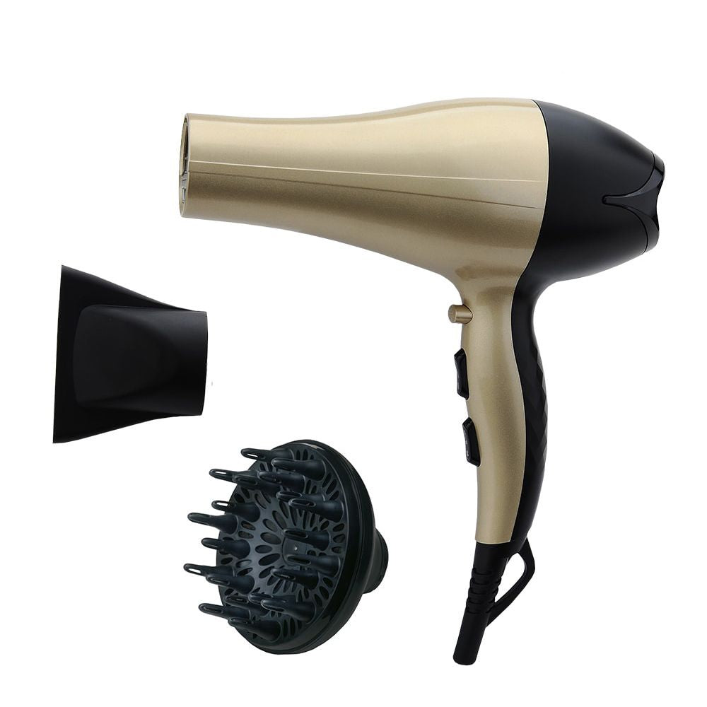 SECADOR DE PELO CON DIFUSOR IONICO 1900 - 2300 W