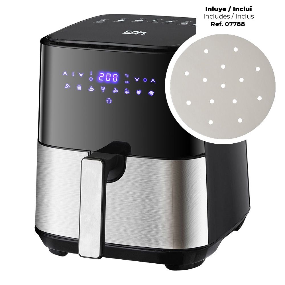 FREIDORA DE AIRE CON PANTALLA LED 5 l