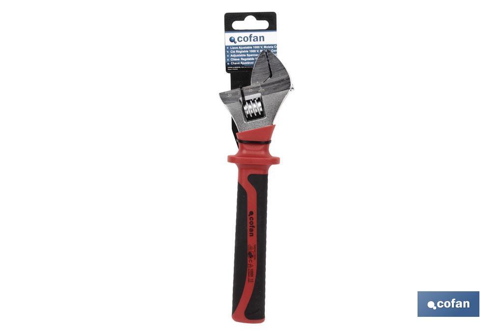 LLAVE AJUSTABLE 1000 V MOLETA CENTRAL 8