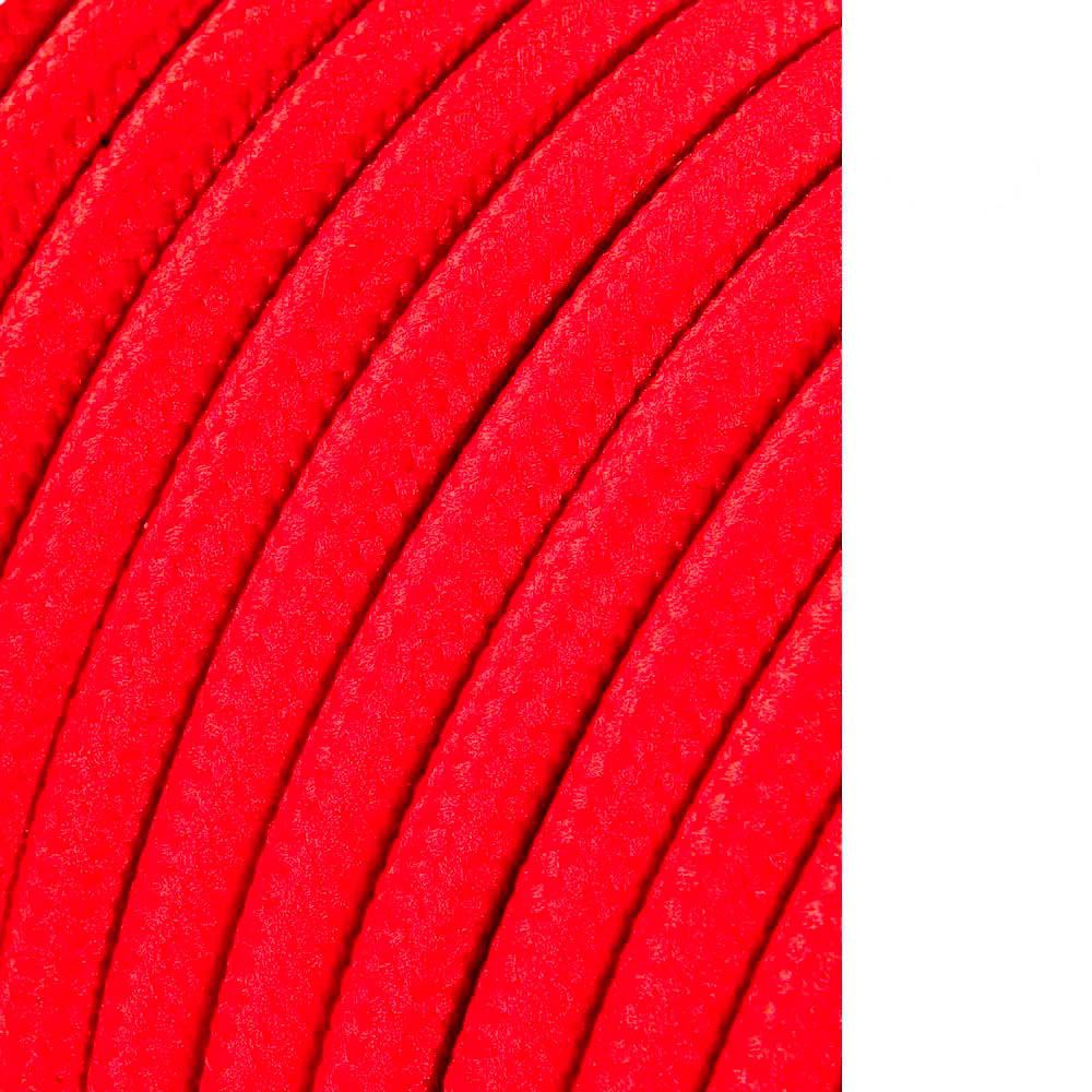 CARRETE CABLE CORDÓN TUBULAR H03VV-F 2 x 0,75 mm² ROJO, 25 m