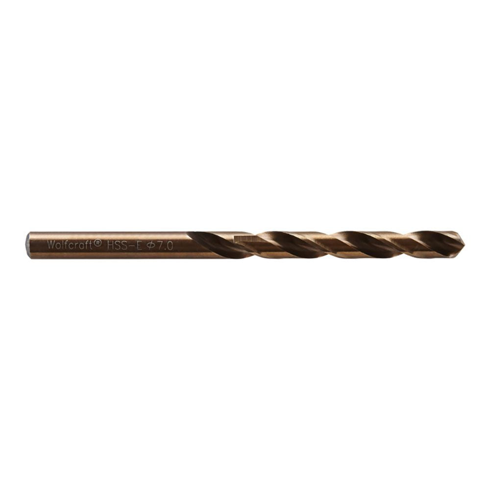 BROCA PARA METAL HSS COBALTO RECTIFICADA, Ø7,00 x 109 mm