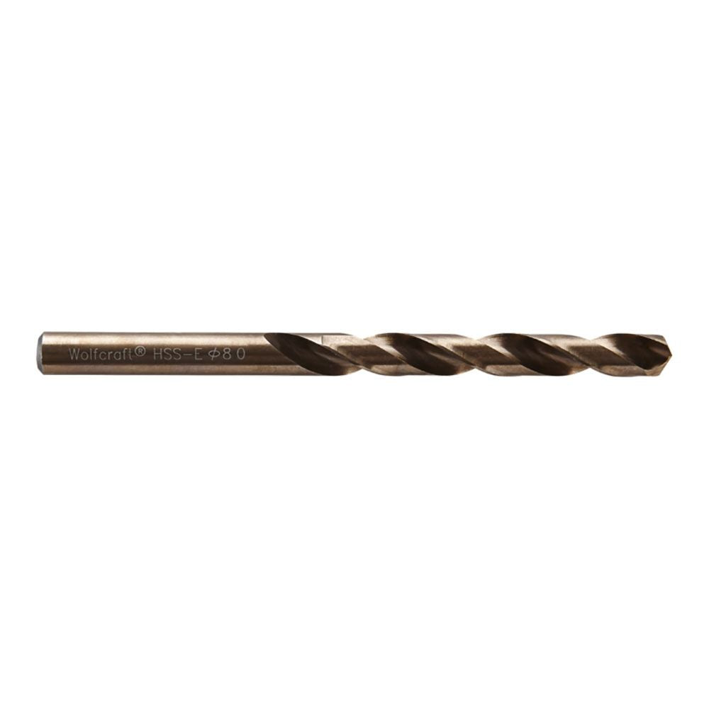 BROCA PARA METAL HSS COBALTO RECTIFICADA, Ø8,00 x 117 mm
