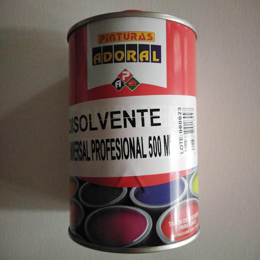 Disolvente Universal Profesional 500ML - Pinturas y Tarimas Ideas
