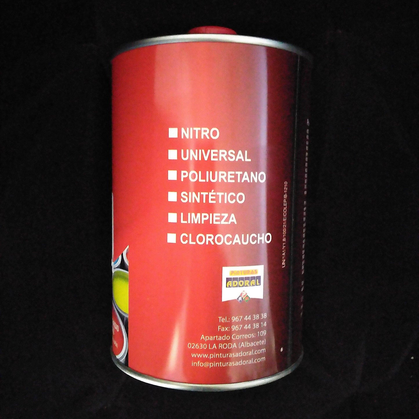 Disolvente Universal Profesional 1L - Pinturas y Tarimas Ideas