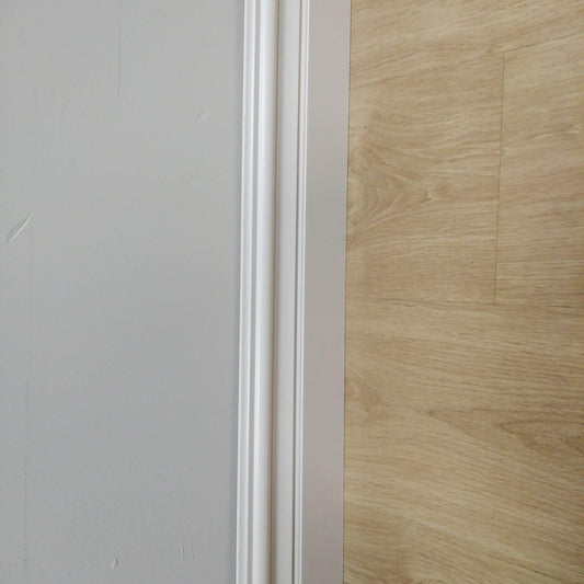 Rodapie Hidrófugo Lacado Blanco Modelo Atenea - Pinturas y Tarimas Ideas