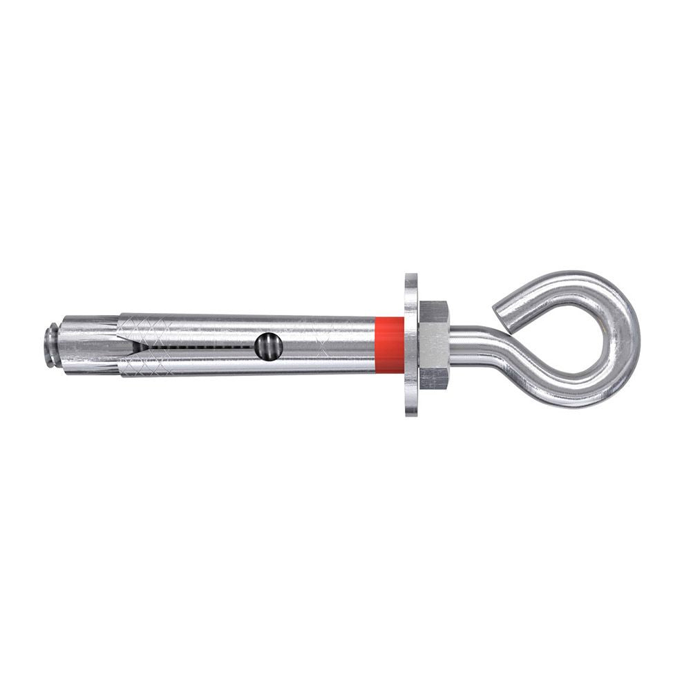 ANCLAJE METÁLICO FSL 10 ACABADO HEMBRILLA CERRADA M8 x 60 mm, BOLSA 4 uds