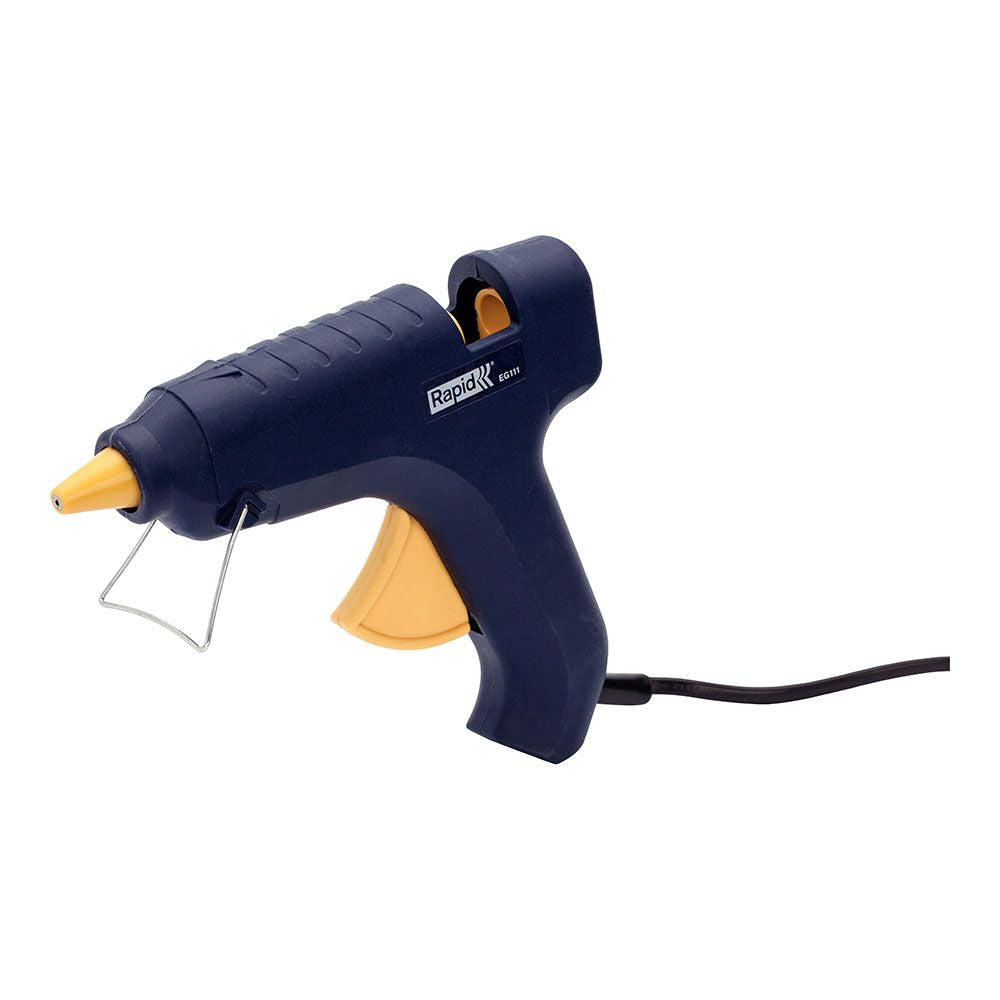 PISTOLA DE COLA EG111 + 500 g BARRA DE SILICONA DE Ø12 mm