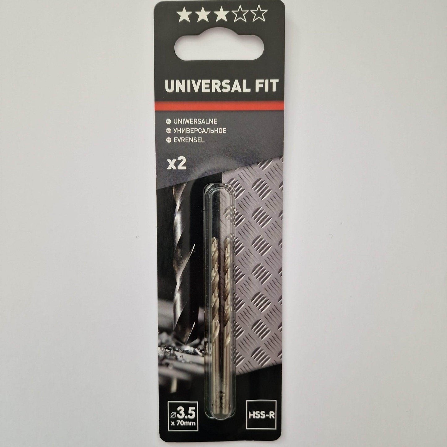 2 Brocas HSS-R 3,5x70mm - Pinturas y Tarimas Ideas