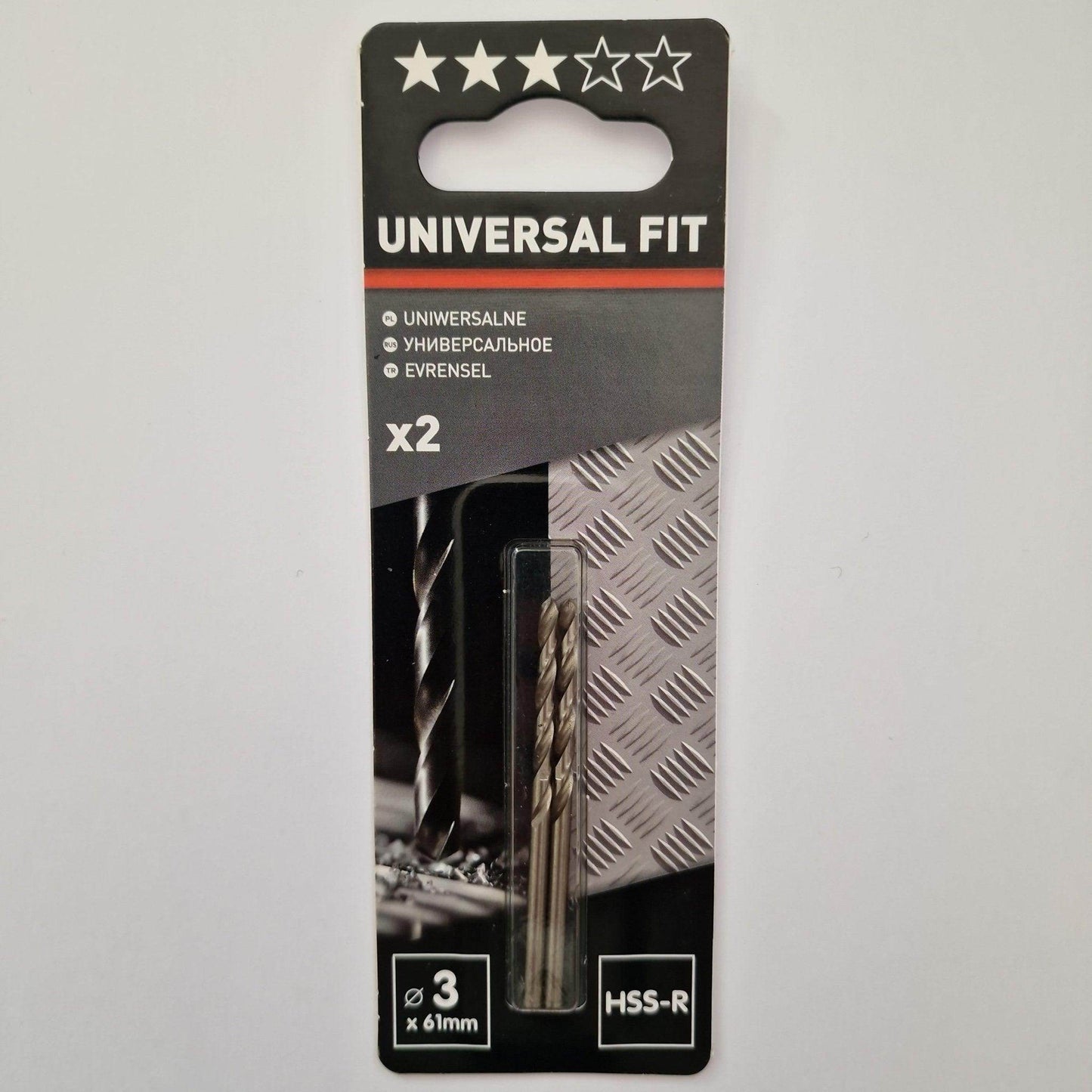 2 Brocas HSS-R 3x61mm - Pinturas y Tarimas Ideas