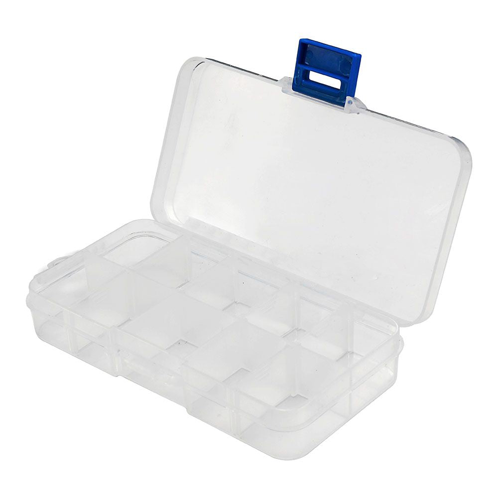 ORGANIZADOR DE COMPARTIMENTOS CON TAPA 10 DIVISIONES