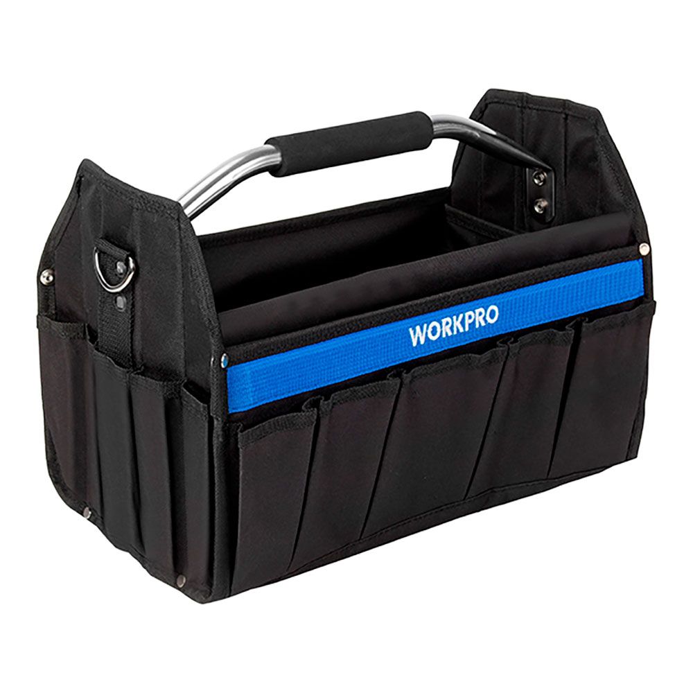 BOLSA DE HERRAMIENTAS, PLEGABLE, 41 x 23,5 x 27 cm