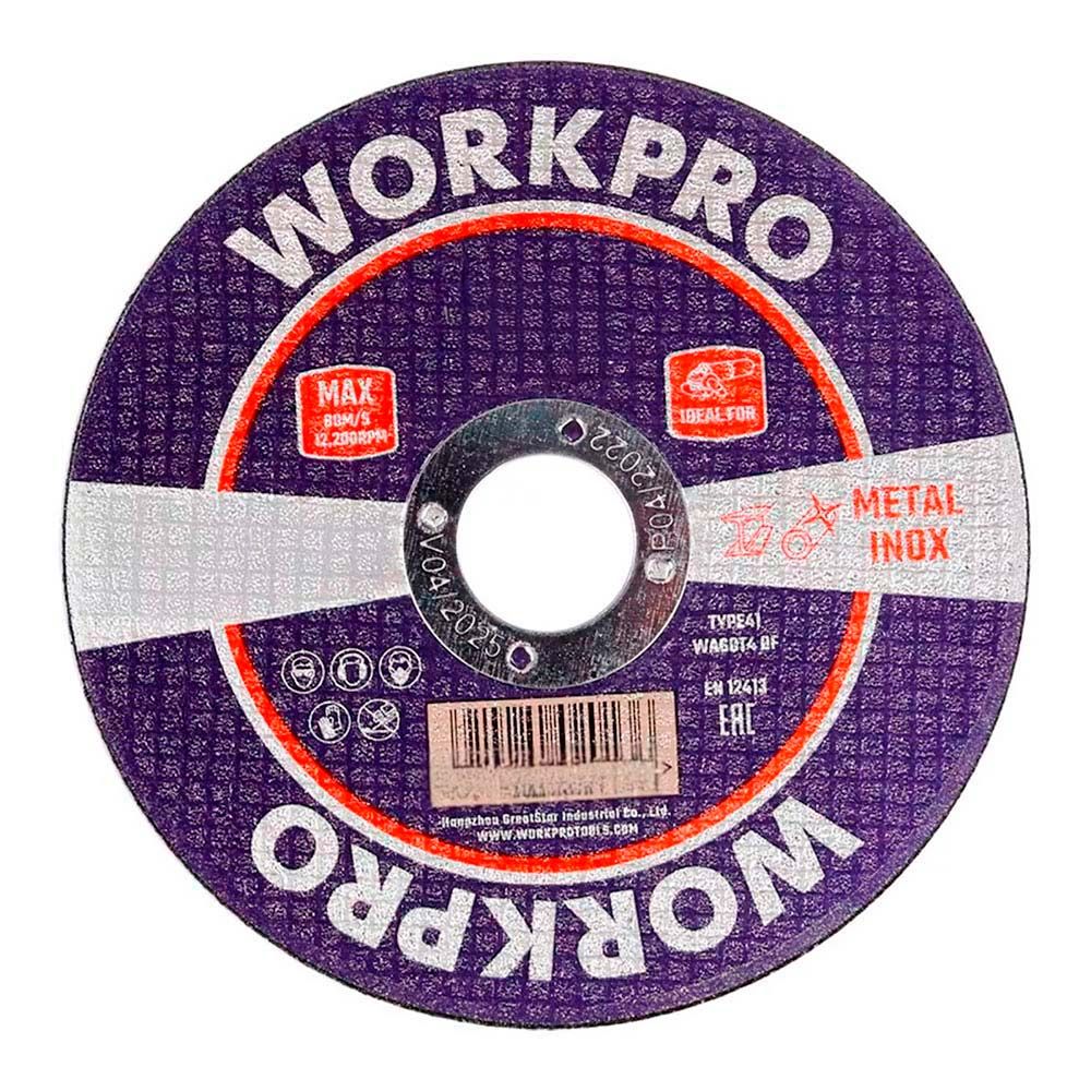 DISCO DE CORTE METAL E INOX T41, PROFI PLUS, Ø115 x 1,2 x 22,2 mm