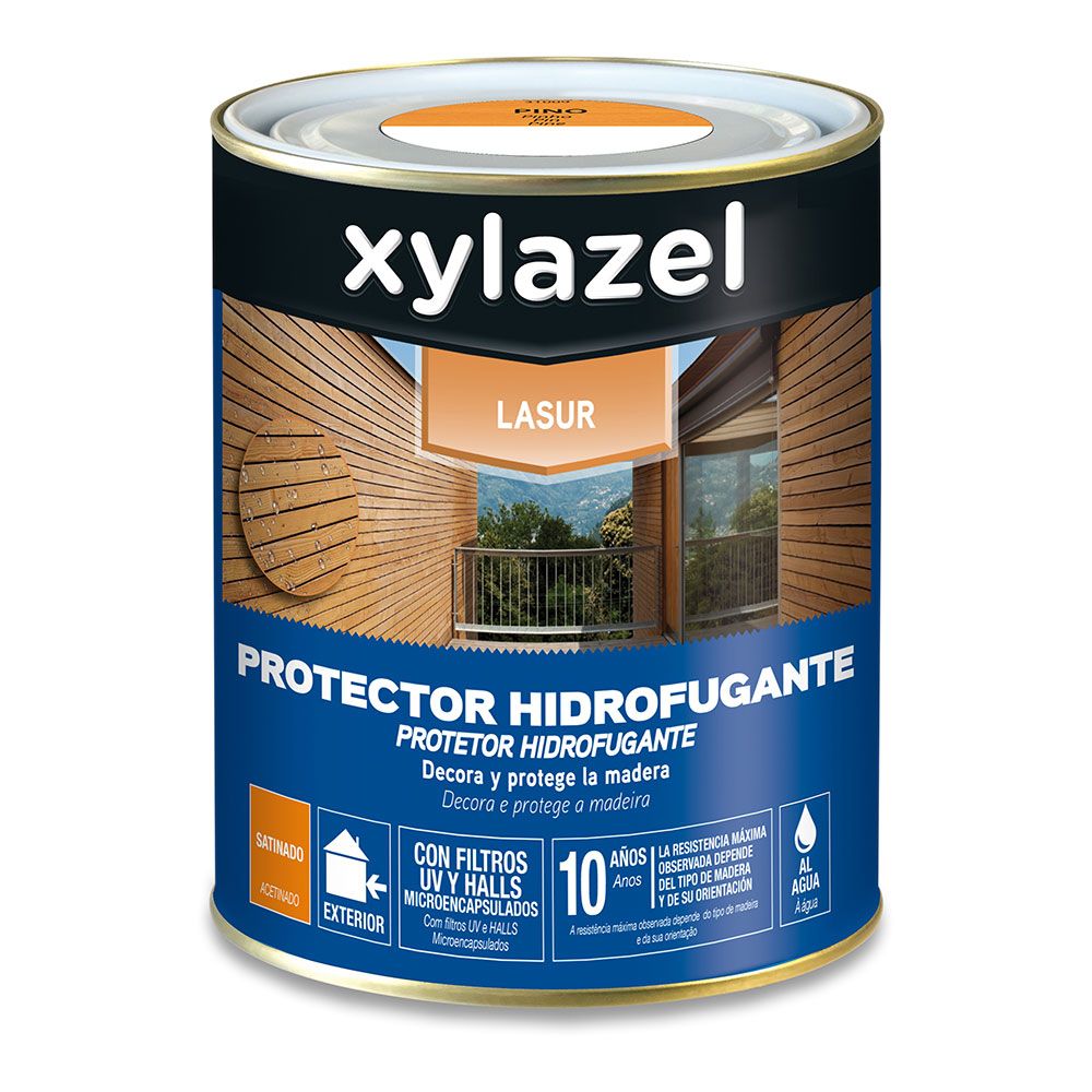 LASUR DECORATIVO AL AGUA PINO SATINADO 750 ml