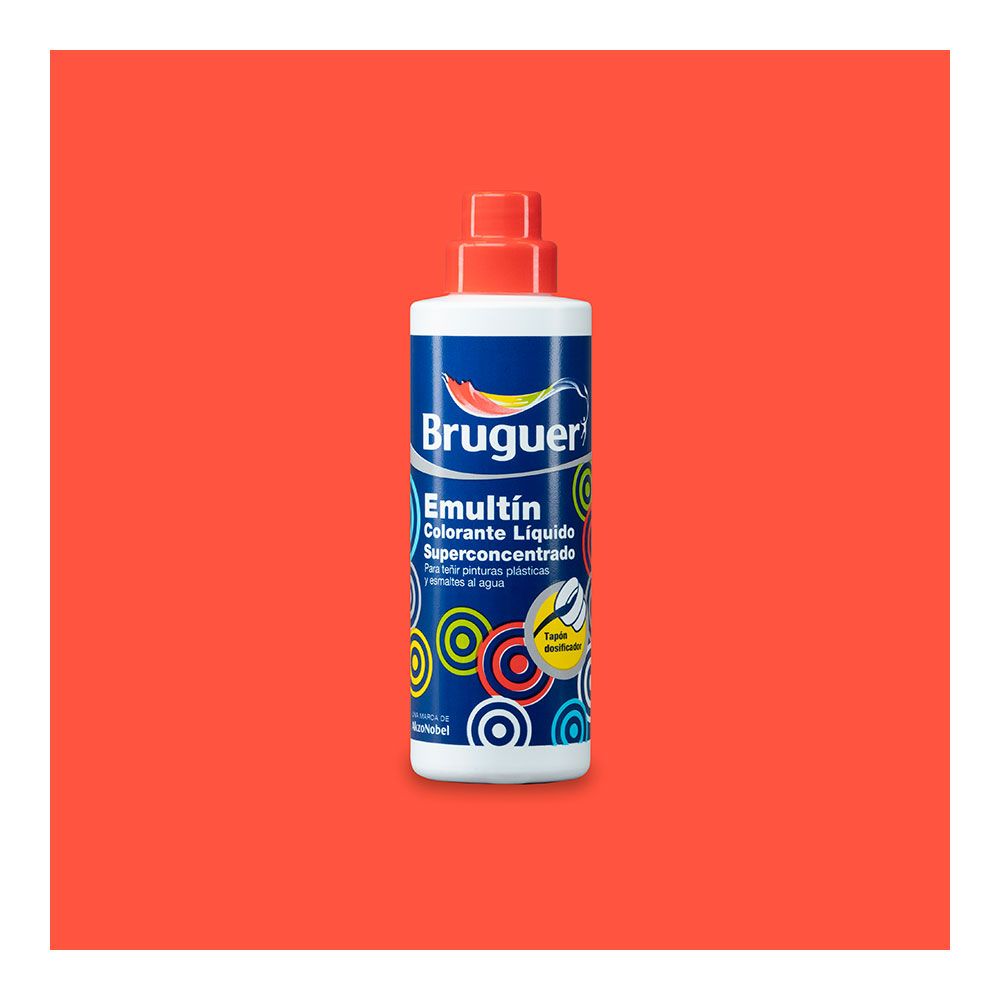 COLORANTE LÍQUIDO SUPERCONCENTRADO EMULTIN 50 ml BERMELLON