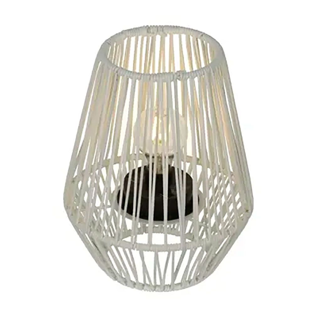 FAROLILLO SOLAR BLANCO, Ø22 x 25 cm