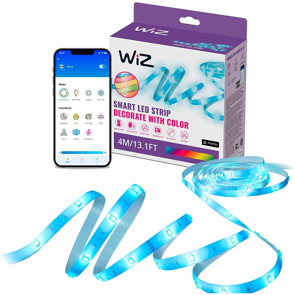 TIRA LED Wi-Fi RGB, 4 m