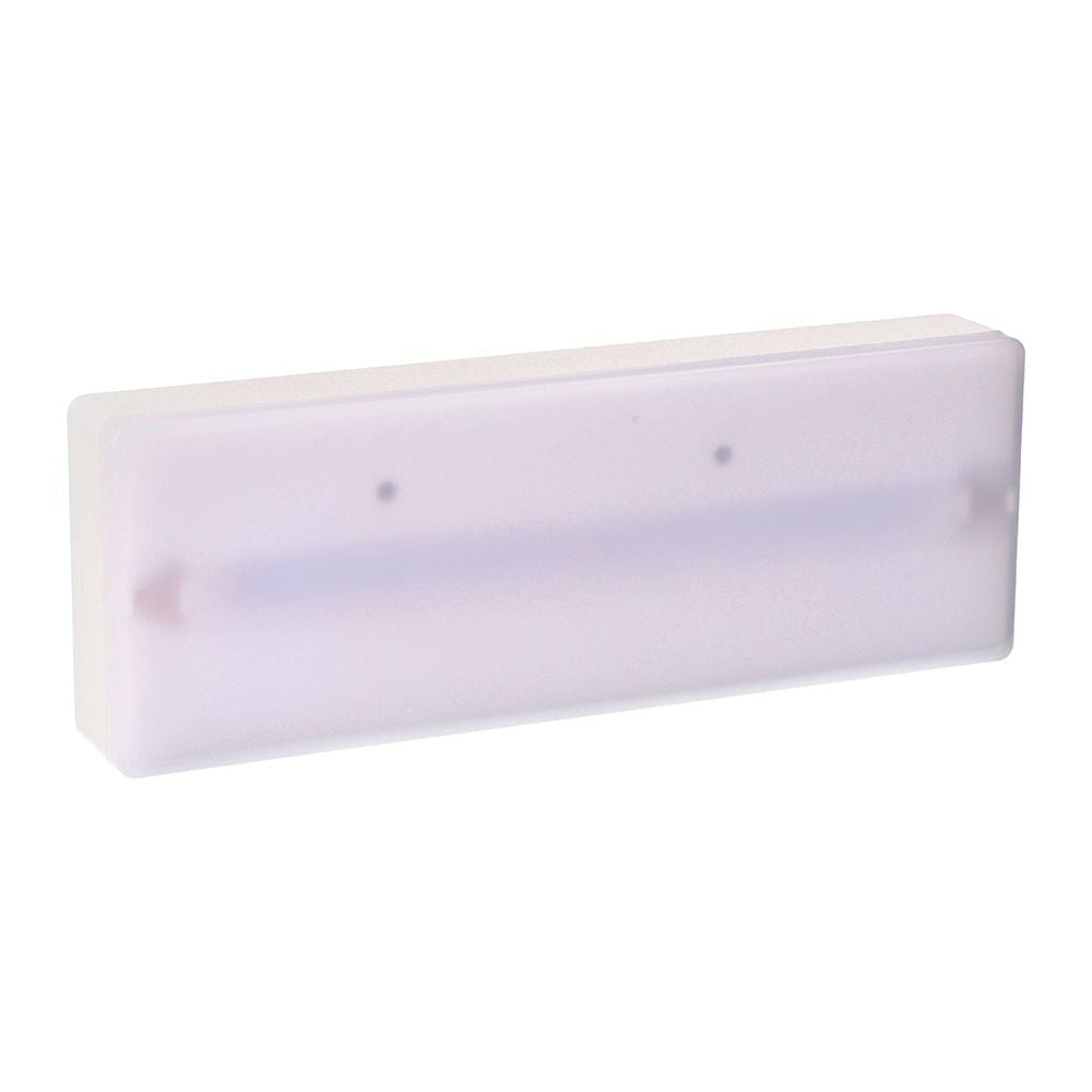 LUZ EMERGENCIA S10 400 lm 1 h IP-44 NP 10-400, 255 x 37 x 89 mm