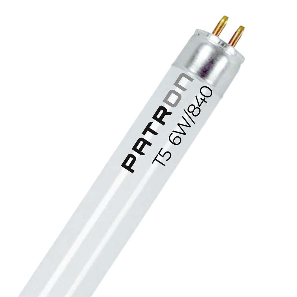 TUBO FLUORESCENTE 06 w 4000 k 260 lm T5 21 cm G5 LUZ DIA