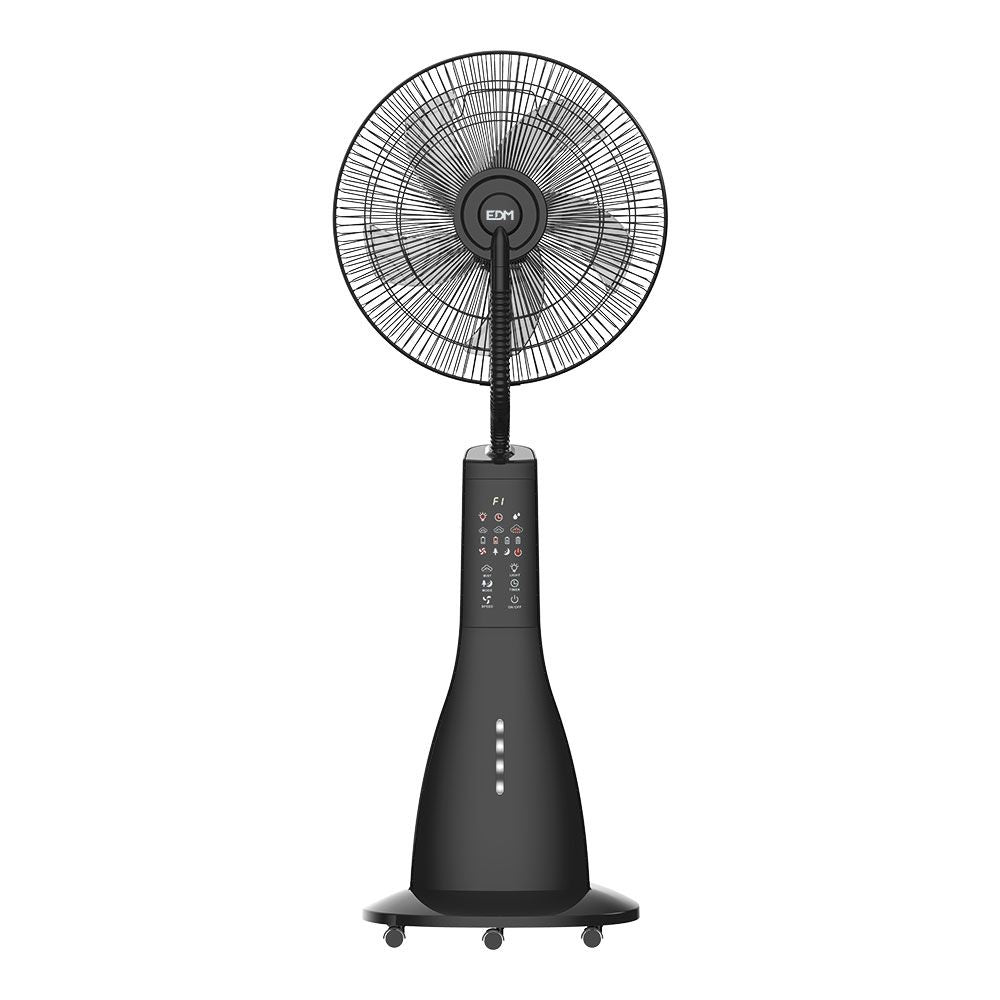 VENTILADOR NEBULIZADOR RECARGABLE 70W, 41 x 41 x 128 cm
