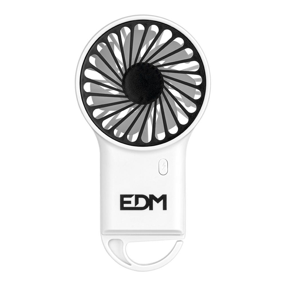 VENTILADOR DE MANO CON GANCHO