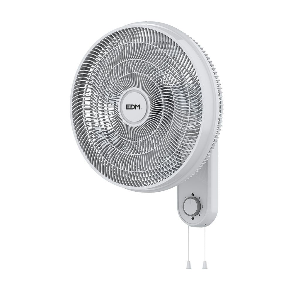 VENTILADOR PARED BLANCO, POTENCIA 55 W; 57,24 dB; ASPAS Ø40 cm