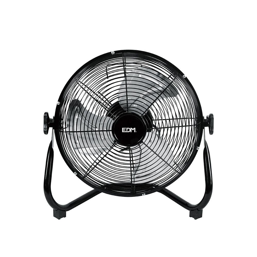 VENTILADOR INDUSTRIAL DE SUELO. COLOR NEGRO 40W; 57,7 dB; ASPAS Ø30 x 41 cm