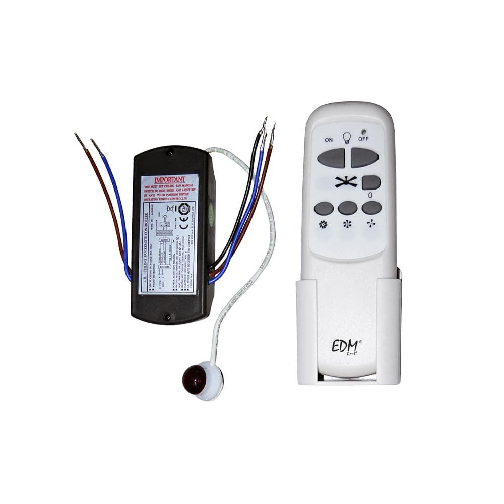 MANDO A DISTANCIA + RECEPTOR UNIVERSAL PARA VENTILADOR DE TECHO