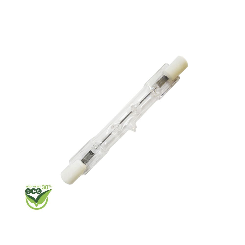 BOMBILLA HALOGENA LINEAL R7s 78 mm "ENERGY SAVER" 80 W 220 V (EQU. 100 W)