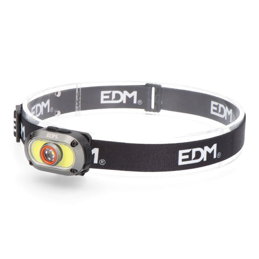 LINTERNA FRONTAL LED WILDTRACK TX2, ALUMINIO, RECARGABLE, 7 + 5 W; 50 x 32 x 37 mm