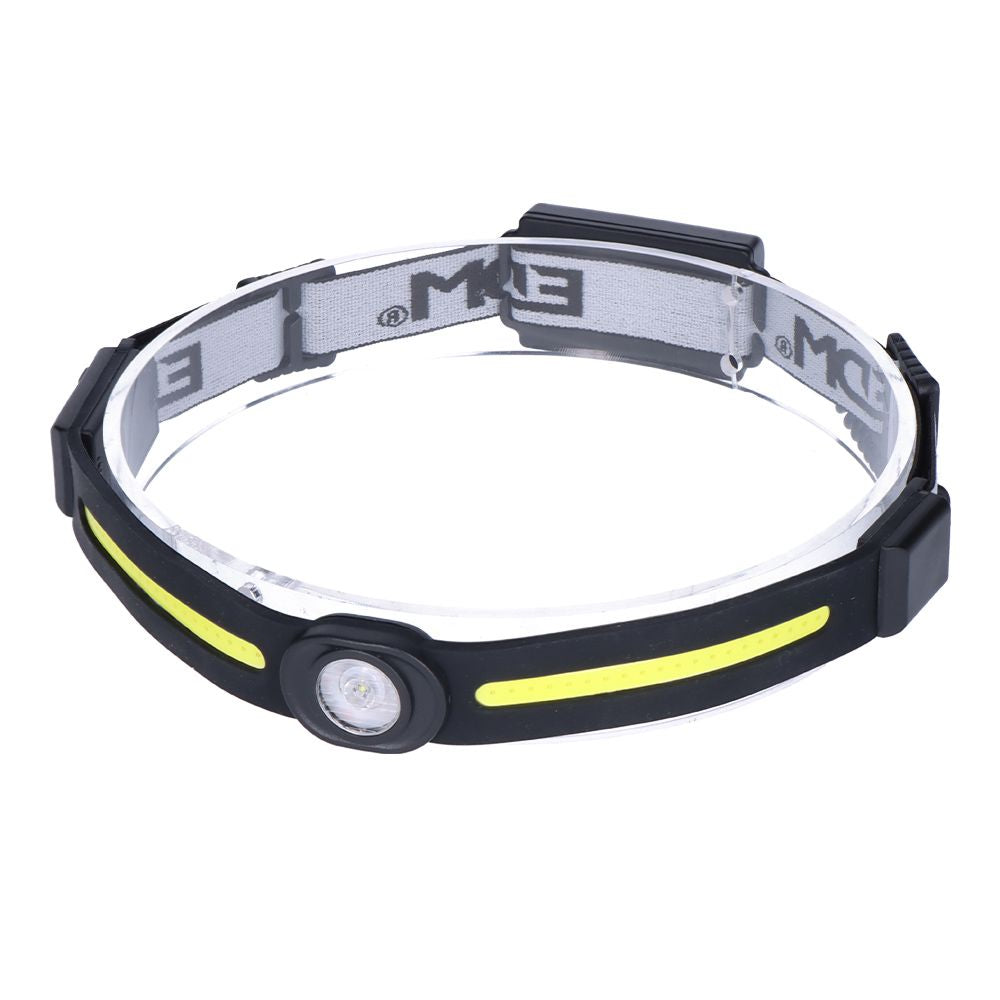 LINTERNA DE CABEZA LED 3W + 5W RECARGABLE