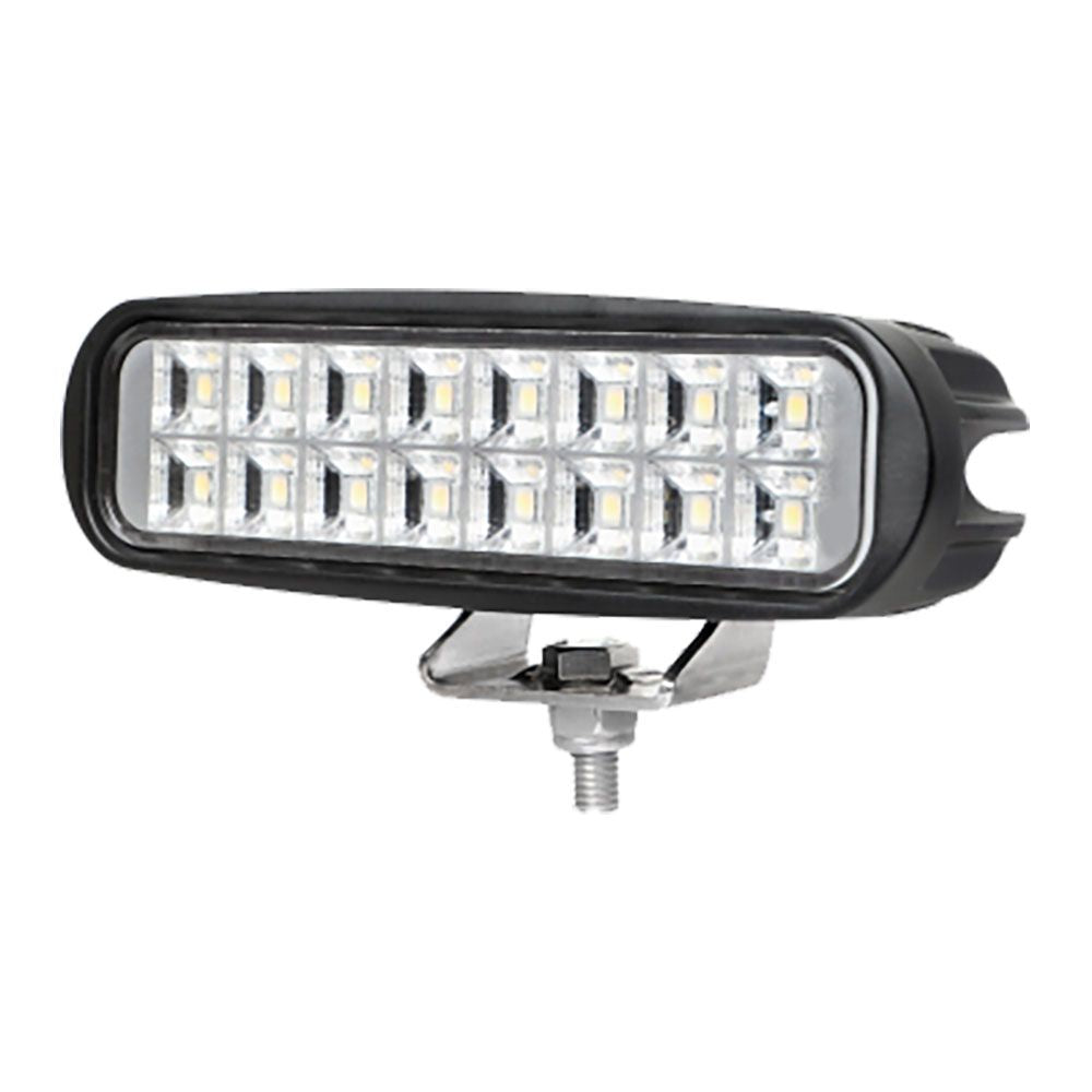 FARO DE TRABAJO RECTANGULAR 16 LEDS; 1500 lm; 9 - 32 V; IP67