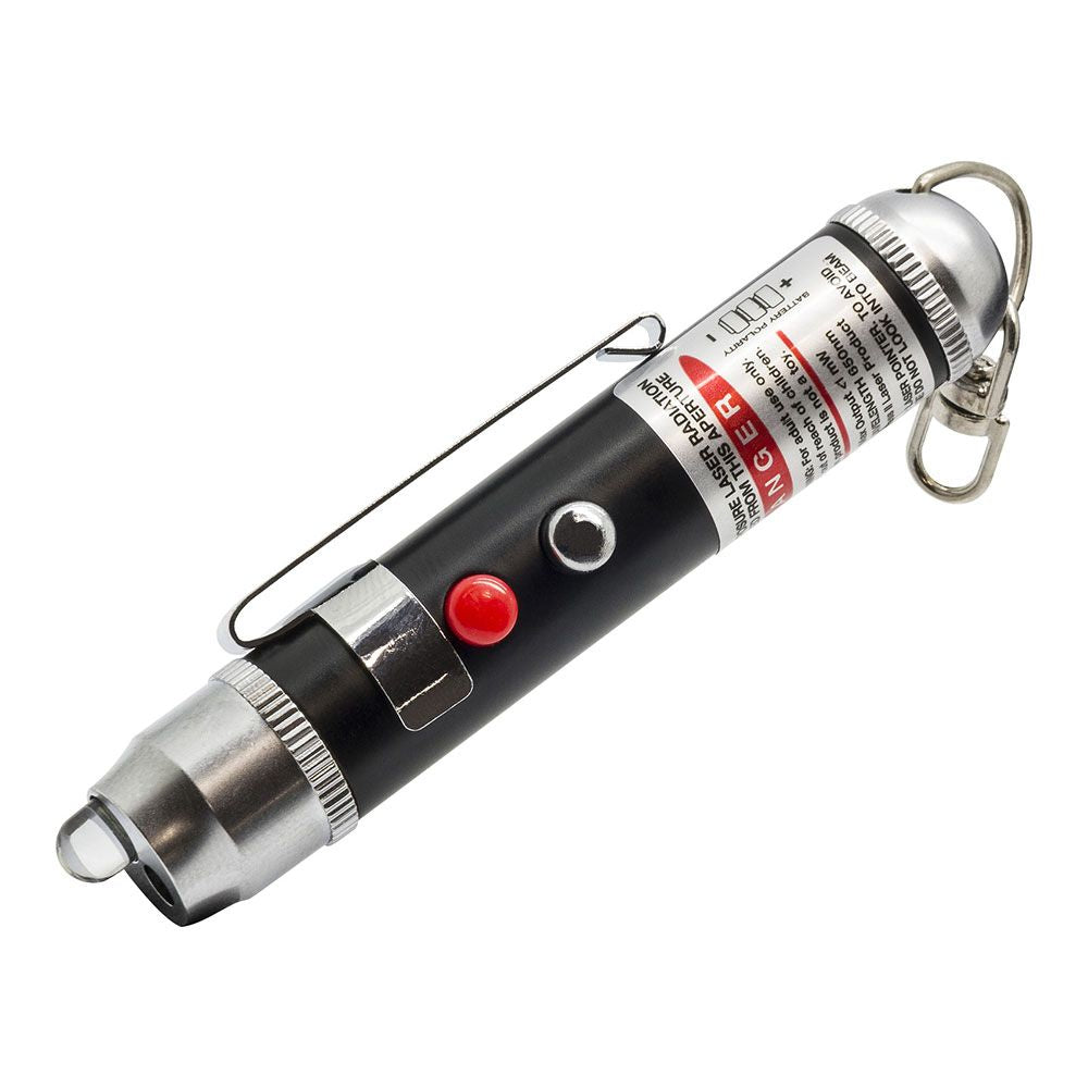LASERLITE POTENTE LINTERNA LED CON LÁSER ROJO HOMOLOGADO