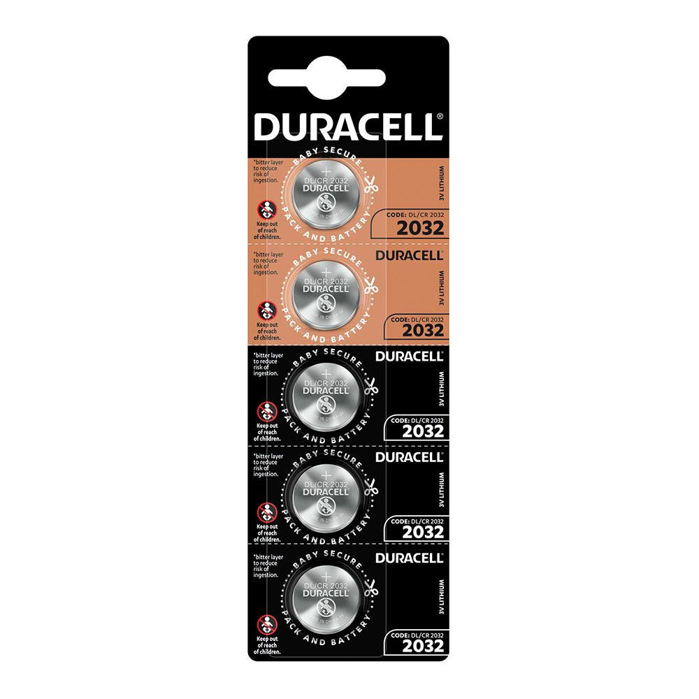 MICRO PILA DE BOTÓN LITIO CR2032 3 V Ø20 x 3,2 mm BLISTER 5 uds