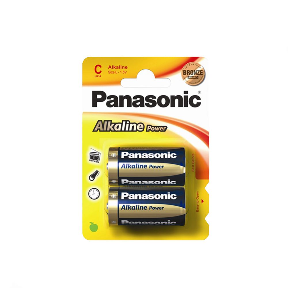 PILA ALKALINA POWER BRONZE C- LR14 (BLISTER 2 uds) Ø26,2 x 50 mm