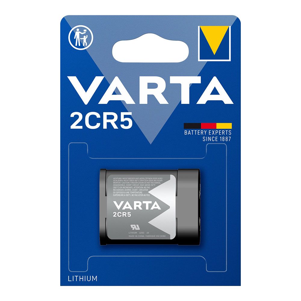 PILA LITHIUM 2CR5 - 6 V (BLISTER 1 unid.) 45 x 17 x 34 cm