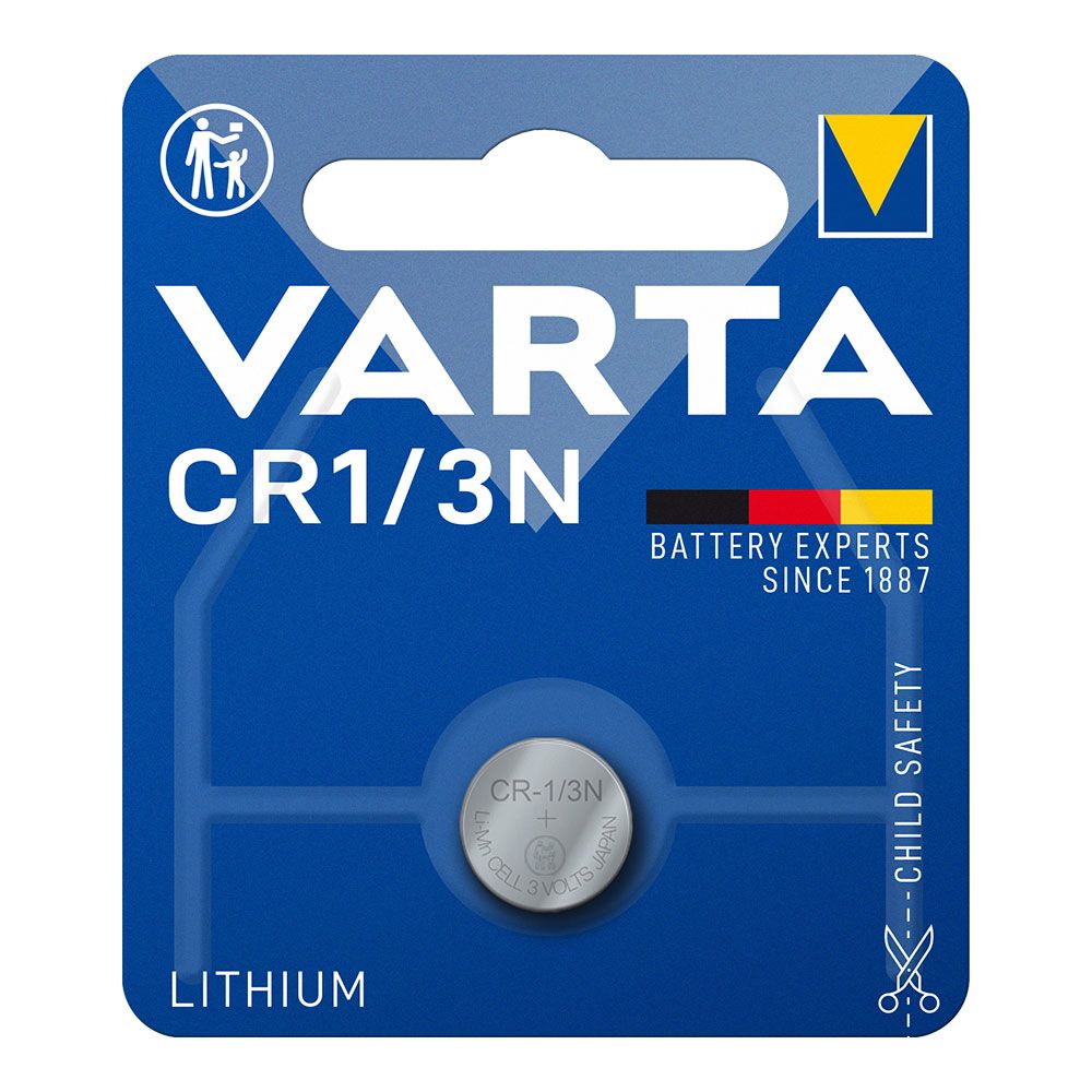 MICRO PILA DE BOTÓN LITIO CR11108 - CR1/3N 3 V Ø11,6 x 10,8 mm BLISTER