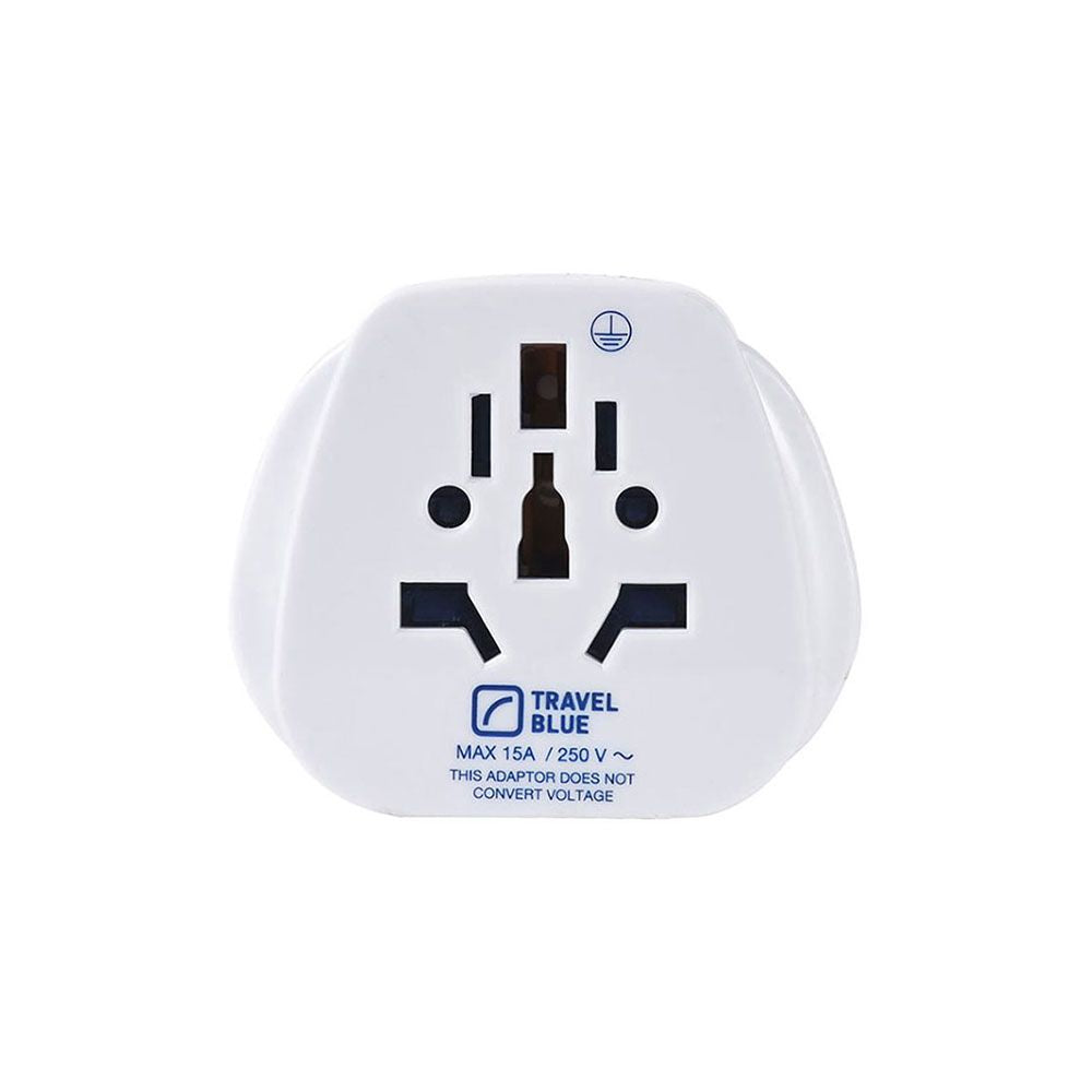 ADAPTADOR ENTRADA MULTIPLE MUNDIAL A SALIDA CLAVIJA ESTADOS UNIDOS, TB-912, TRAVEL BLUE