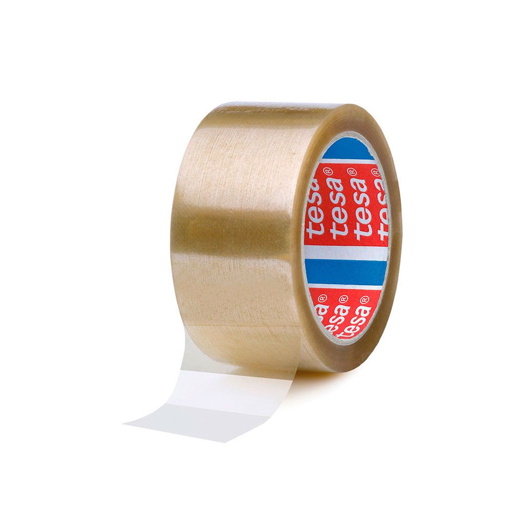 CINTA DE EMBALAR TRANSPARENTE 43 MICRAS 50 mm x 66 m