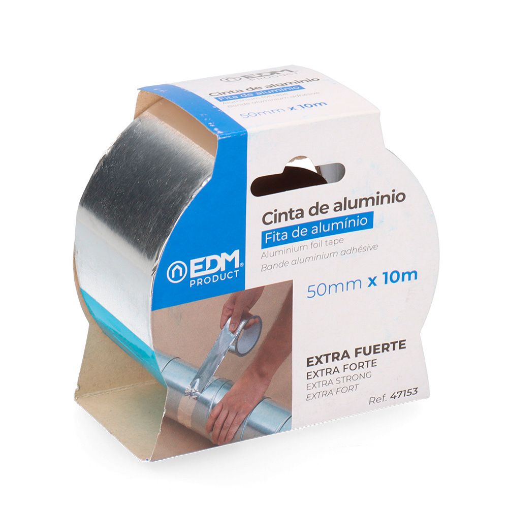CINTA DE ALUMINIO 50 mm x 10 m