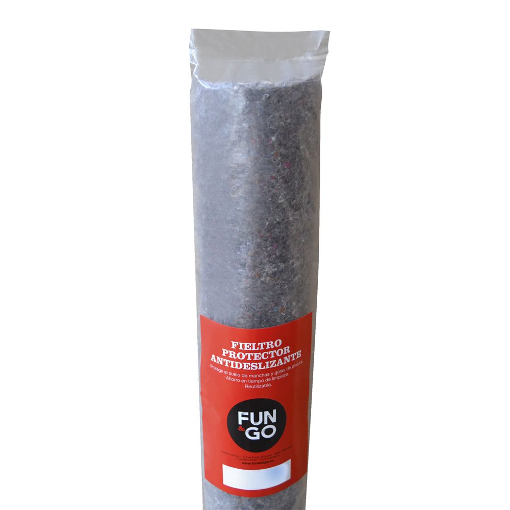 FIELTRO PROTECTOR SUELO 200 g/m² GRIS 1 x 15 m