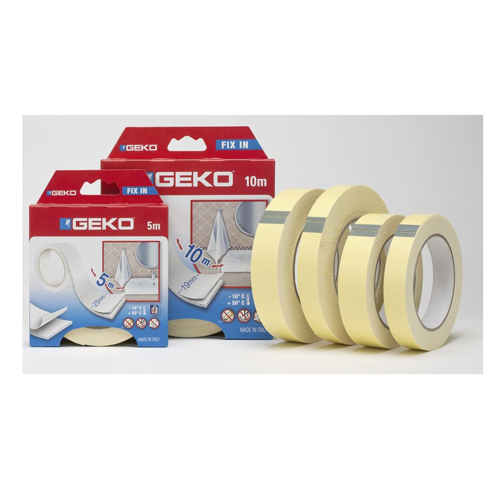 CINTA DOBLE CARA PARA INTERIORES 19 mm x 1,5 m