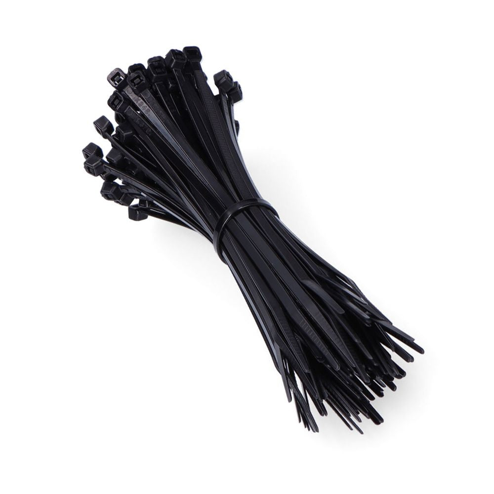 BRIDAS NEGRAS 3,6 x 150 mm NYLON ALTA CALIDAD (BOLSA 100 unid.)